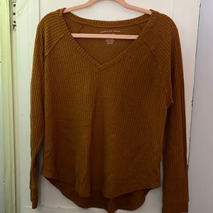 Rust American Eagle Soft and Sexy Sweater